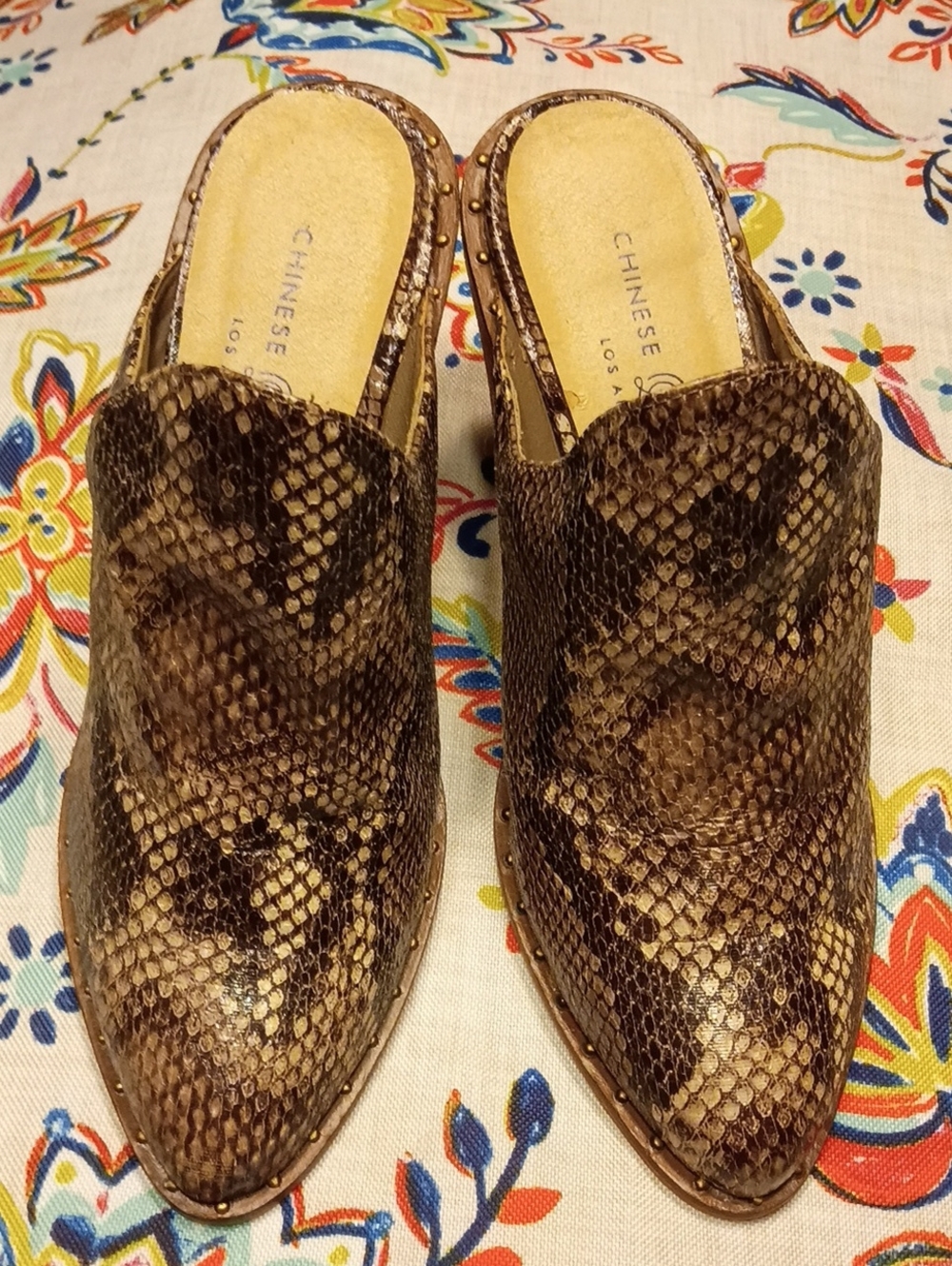 Chinese Laundry 7.5 Mules